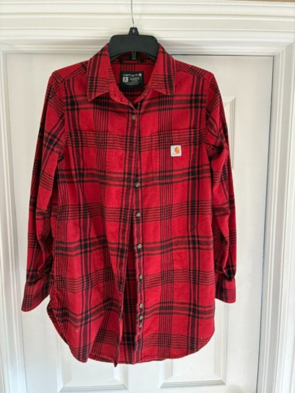 Carhartt Men's button down Flannel, Medium, in great condition!
